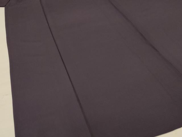 平和屋着物*夏物 色無地 絽 紅消鼠色 正絹 逸品 AABE2701jd