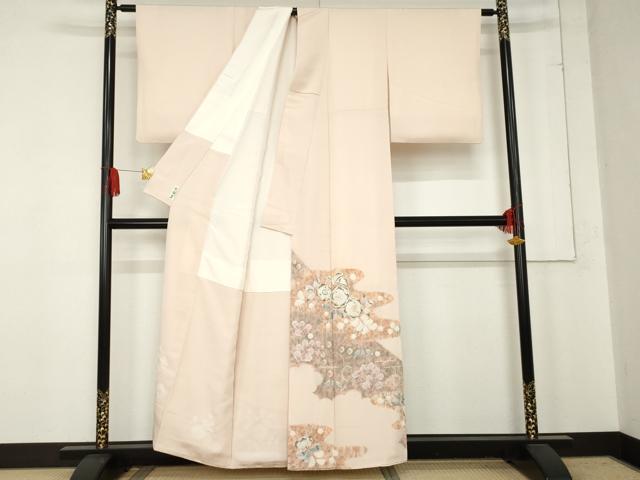 平和屋着物●十日町 名門 滝泰謹製 色留袖 絞り 辻が花 正絹 逸品 AABE2880cs