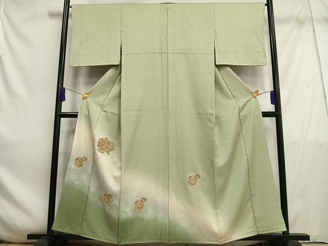 平和屋着物□訪問着 中国三大刺繍 スワトウ刺繍 汕頭刺繍 総刺繍