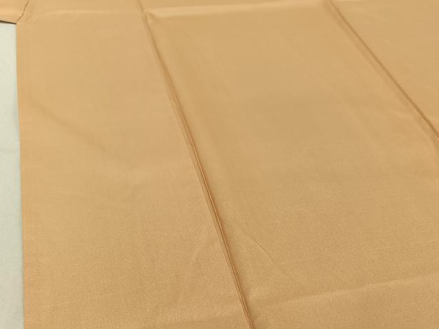平和屋着物▽本場大島紬 単衣 肌色 正絹 逸品 AABK0389ck