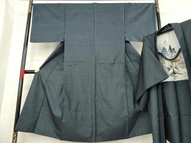 平和屋着物●男性 本場大島紬 アンサンブル 100亀甲 総詰め 正絹 逸品 AABE3411ck