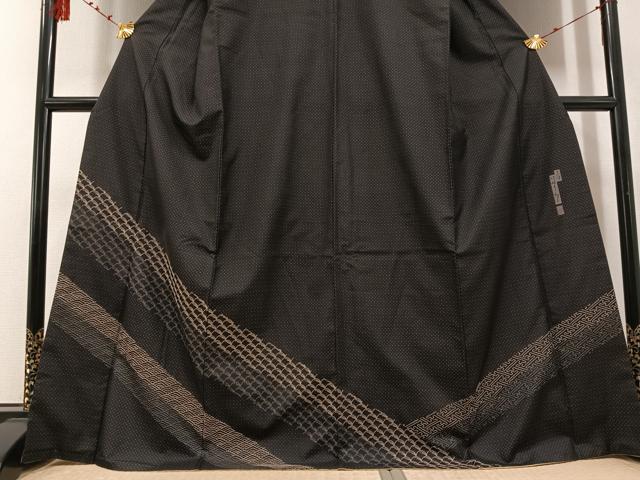 平和屋着物●二代目 川村久太郎 本場大島紬 訪問着 刺繍 刺し子 吉祥文 正絹 逸品 AABE3999ph
