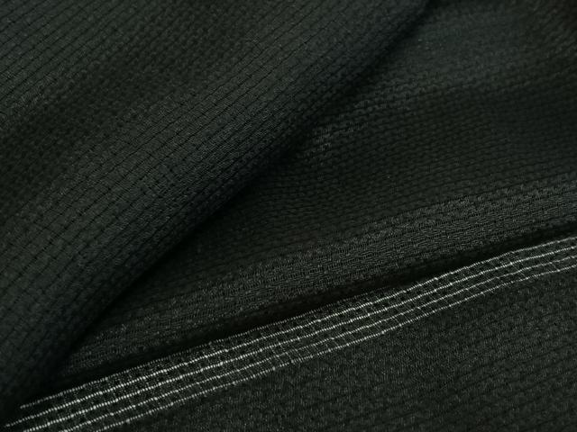 平和屋着物▽羽織 スリーシーズン 春夏秋 塵除け 暗黒色 正絹 逸品 AABE4109jh