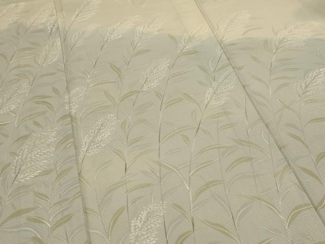 平和屋着物*夏物 訪問着 絽 手描き 草花文 正絹 逸品 AABE4289jd