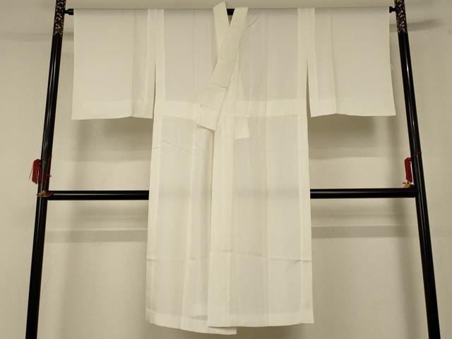平和屋着物＊夏物　長襦袢　絽　白色　正絹　逸品　AABE4299jd 平和屋着物＊夏物 長襦袢 絽 白色 正絹 逸品 AABE4299jd
