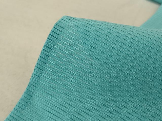平和屋着物*夏物 色無地 絽 青竹色 正絹 逸品 AABE4303jd