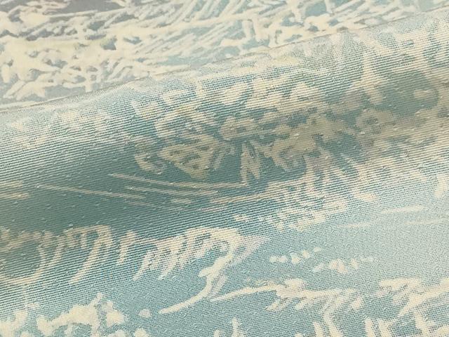 平和屋着物■上質な小紋 風景文 暈し染め 正絹 逸品 AABE4492st
