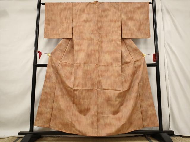平和屋着物■上質な紬 霞文 正絹 逸品 AABE4620st