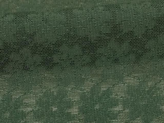 平和屋着物*夏物 色無地 紗 鉄色 正絹 逸品 AABE4712jd