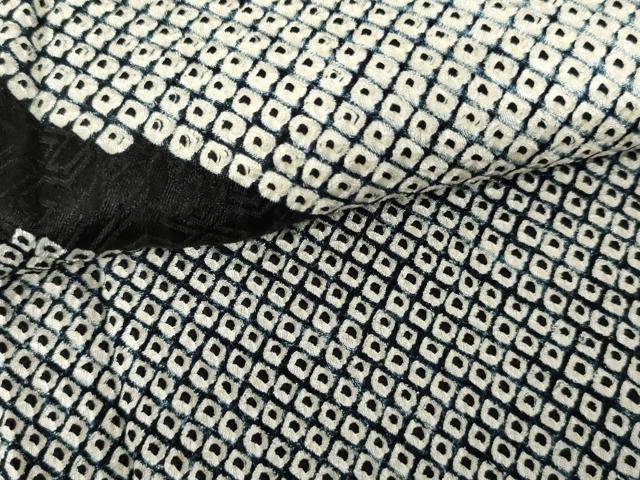 平和屋着物●訪問着 作家物 総絞り 丸文 正絹 逸品 AABE5299cs