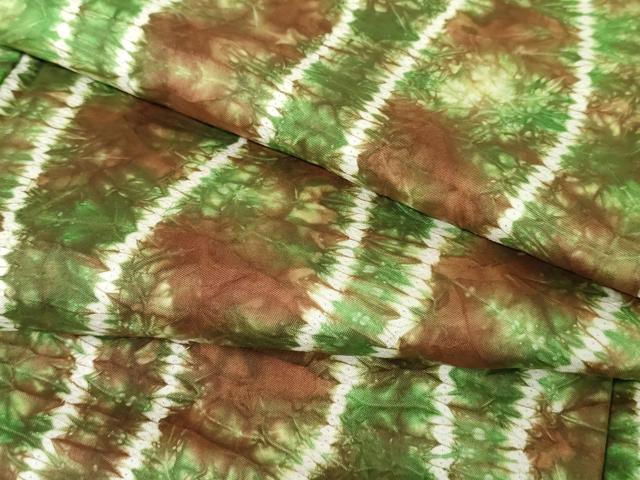 平和屋着物○本場染大島紬 総絞り 立涌文 正絹 逸品 未使用