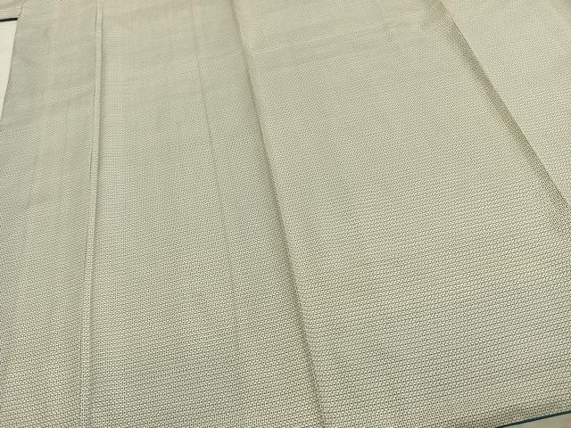 平和屋着物●本場大島紬 アンサンブル 白大島 100亀甲 総詰め 正絹 逸品 未使用 AABE5390fy