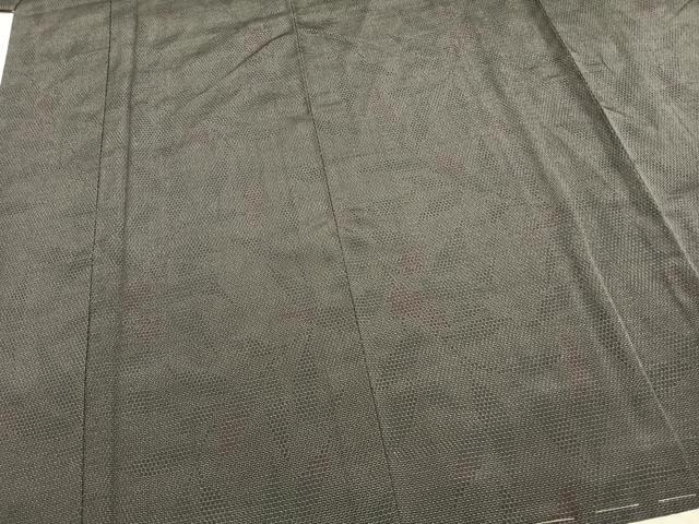 平和屋着物●本塩沢 110亀甲 草花文 正絹 逸品 未使用 AABE5421fy