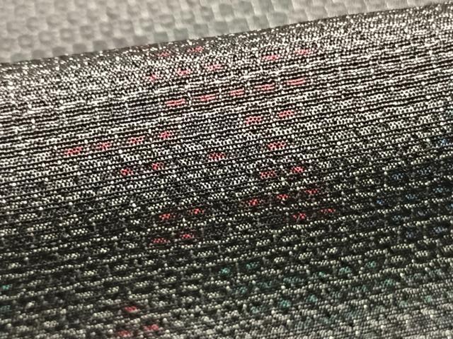 平和屋着物●本塩沢 110亀甲 草花文 正絹 逸品 未使用 AABE5421fy