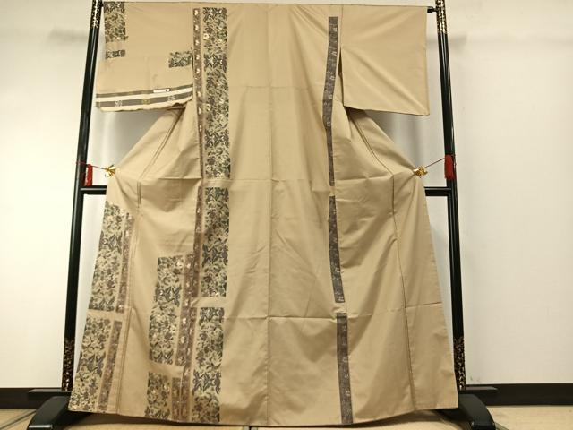 平和屋着物○本場縞大島紬 中国三大刺繍 汕頭刺繍 スワトウ刺繍 蘇州