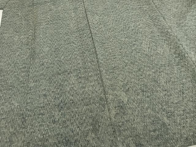 平和屋着物▽小紋 単衣 亀甲文 AABE5759fy
