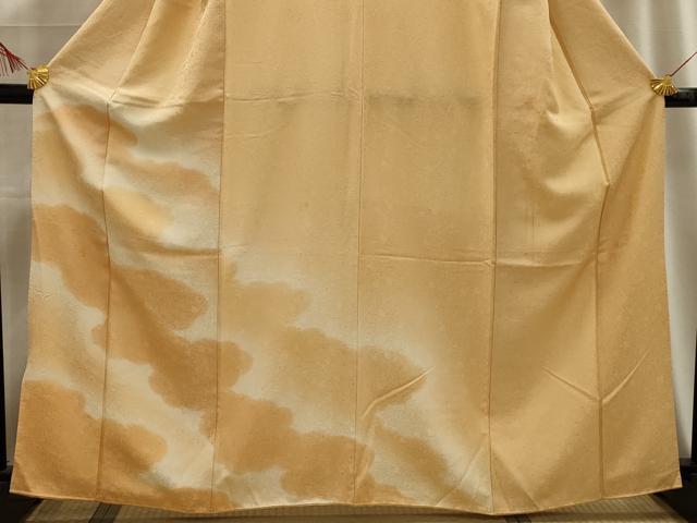 平和屋着物■訪問着 霞文 暈し染め 正絹 逸品 AABE6626sx