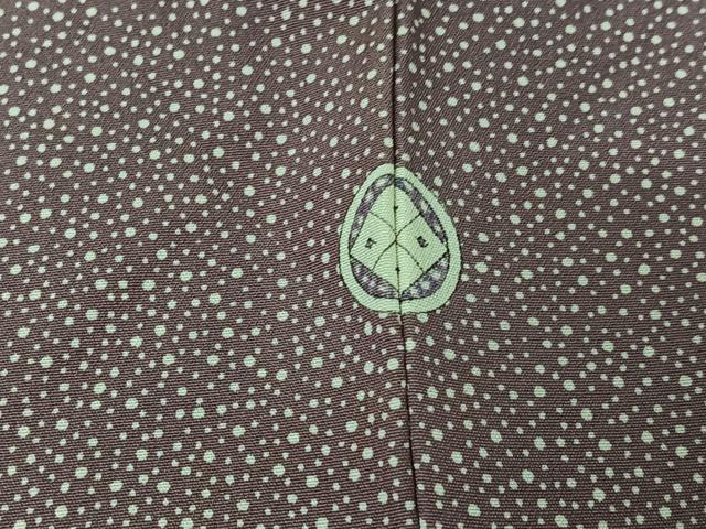 平和屋着物▽訪問着 単衣 霞文 暈し染め 正絹 逸品 AABE6894jh