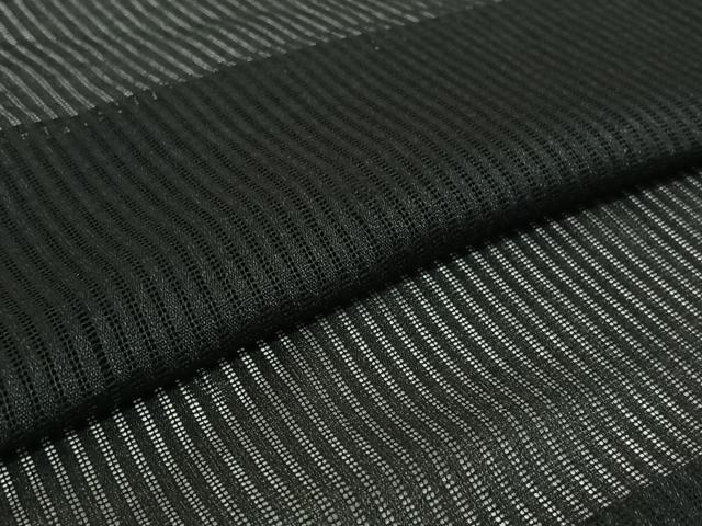 平和屋着物▽男性 長羽織 スリーシーズン 春夏秋 塵除け 暗黒色 正絹 逸品 AABE6904jh