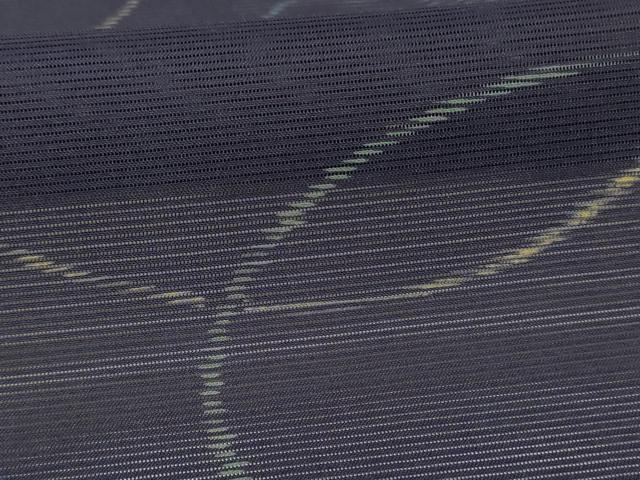 平和屋着物*夏物 小紋 絽 丸文 洗える着物 未使用 AABE7450jd
