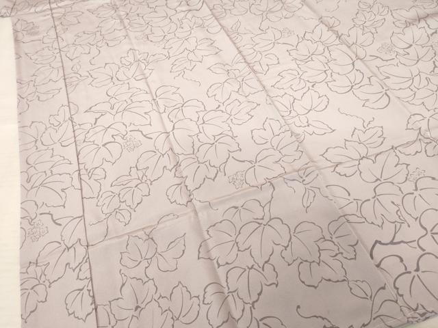 平和屋着物●長襦袢 無双仕立て 葉尽くし 正絹 逸品 AABE7794ck