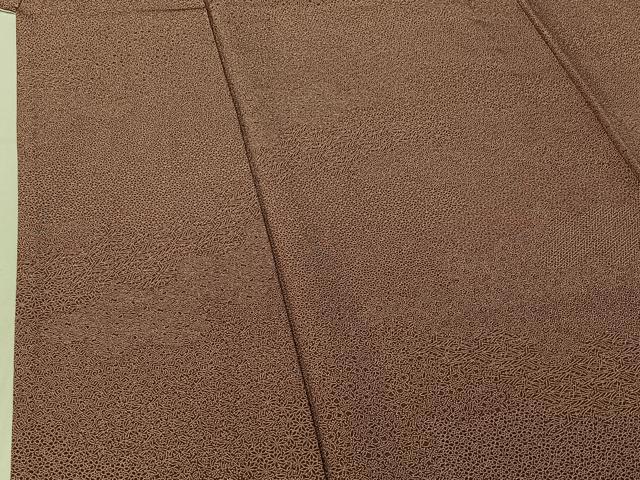 平和屋着物▽江戸小紋 単衣 寄せ小紋柄 正絹 逸品 AABE8072jh
