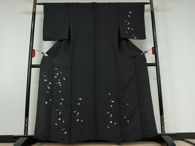 平和屋着物▽訪問着 単衣 宝尽くし文 正絹 逸品 AABE8334jh