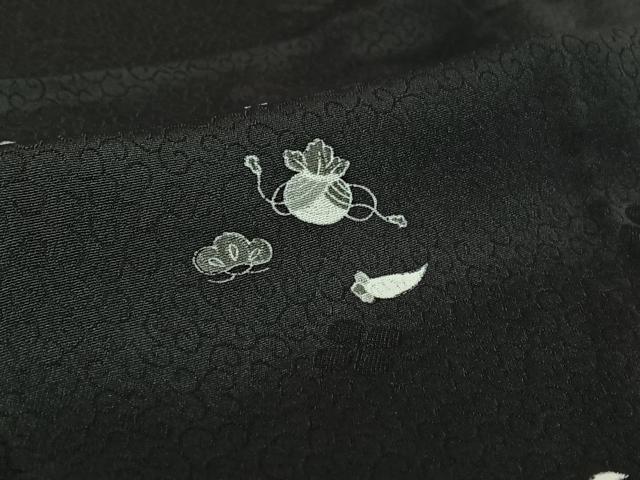 平和屋着物▽訪問着 単衣 宝尽くし文 正絹 逸品 AABE8334jh