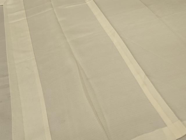 平和屋着物*夏物 長襦袢 絽 鳥の子色 正絹 逸品 AABE9028jd
