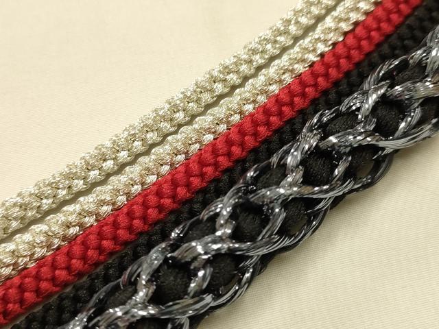 平和屋本店●和装小物 帯締め・帯揚げセット 振袖用 総絞り 小田巻 銀糸 正絹 逸品 未使用 AABE9075ay