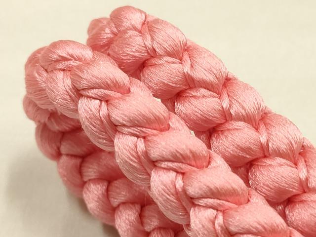 平和屋本店●和装小物 帯締め・帯揚げセット 振袖用 総絞り 花柄 暈し染め 金彩 金糸 撚り房 逸品 未使用 AABE9079ay