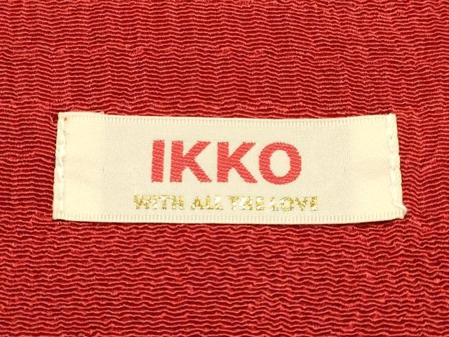平和屋本店●IKKO 和装小物 帯締め・帯揚げセット 高麗組 綾出し 刺繍 花柄 金糸 金彩 逸品 AABE9097ay