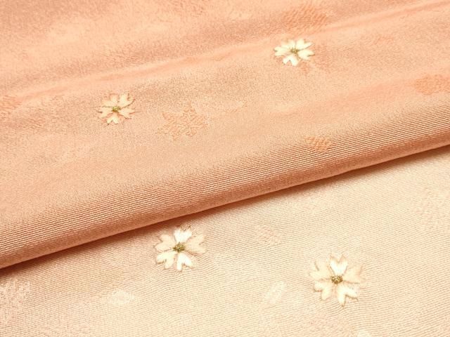 平和屋着物●和装小物 帯締め・帯揚げセット 高麗組 刺繍 花柄 暈し染め 金糸 逸品 未使用 AABE9104ay