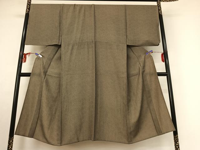 平和屋着物▽男性 江戸小紋 単衣 鮫小紋柄 やまと誂製 正絹 逸品 AABE9317jh