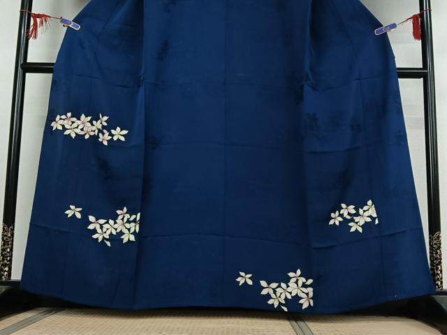 平和屋着物▽訪問着 単衣 舞花文 金彩 正絹 逸品 AABE9345jh