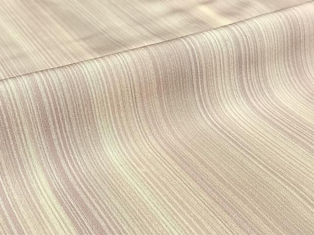 平和屋着物▽上質な小紋 単衣 縞 正絹 逸品 AABE9351jh