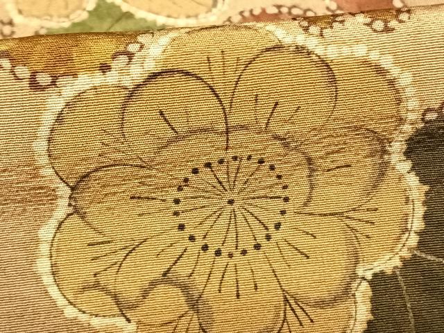 平和屋着物●佐久間照雄 訪問着 辻が花 暈し染め 正絹 逸品 AABF0265fy