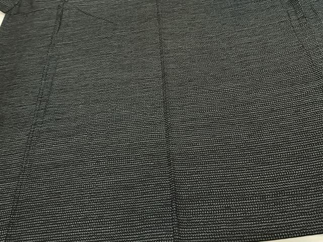 平和屋着物●男性 紬 アンサンブル 霞文 正絹 逸品 AABF0276fy