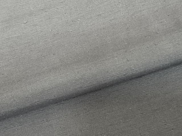 平和屋着物●上質な紬 色無地 半色 正絹 逸品 未使用 AABF0284fy