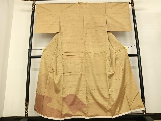 平和屋着物●訪問着 遠山重ね文 正絹 逸品 AABF0290fy