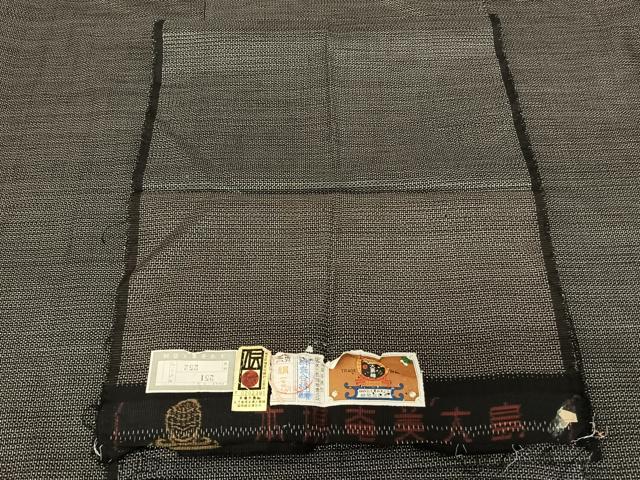 平和屋着物●男性 本場大島紬 アンサンブル 手織 100亀甲 総詰め 山田実作 証紙付き 正絹 逸品 AABF0313fy