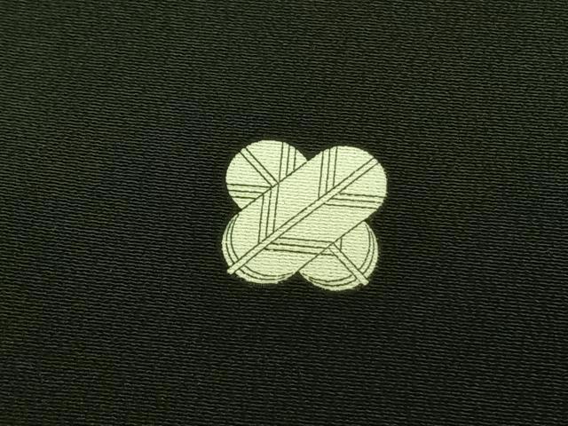 平和屋着物●豪華黒留袖 駒刺繍 熨斗花文 金彩 正絹 逸品 未使用 AABF0358fy