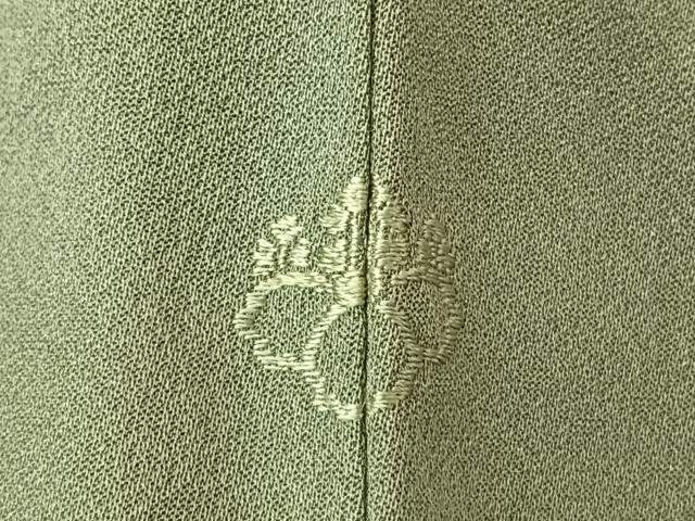 平和屋着物●友禅作家の巨匠 浅井青仁 訪問着 花唐草文 正絹 逸品 AABF0431fy