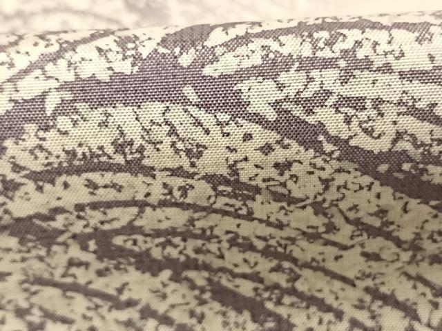 平和屋着物●訪問着 紬地 立波文 暈し染め 正絹 逸品 AABF0444fy