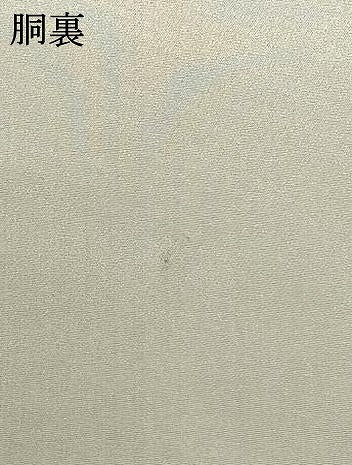 平和屋着物●訪問着 斜縞 鬼しぼ縮緬 正絹 逸品 AABF0535fy