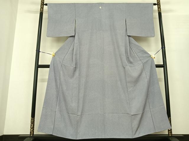 平和屋着物●江戸小紋 草花文 正絹 逸品 AABF0548fy