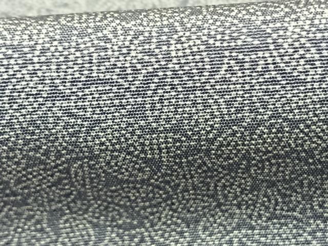 平和屋着物●江戸小紋 草花文 正絹 逸品 AABF0548fy
