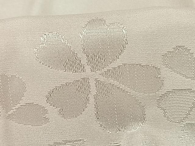 平和屋着物●振袖用長襦袢 無双仕立て 舞桜地紋 暈し染め 鈴乃屋扱い 半衿刺繍 正絹 逸品 未使用 AABF0589fy