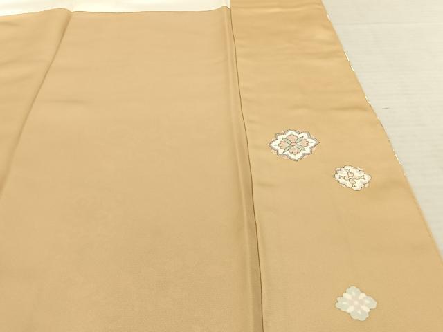 平和屋着物●訪問着 駒刺繍 吉祥花文 金彩 正絹 逸品 AABF0687fy