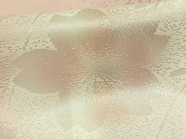 平和屋着物●長襦袢 袷 舞桜地紋 蛍暈し 正絹 逸品 未使用 AABF0723fy